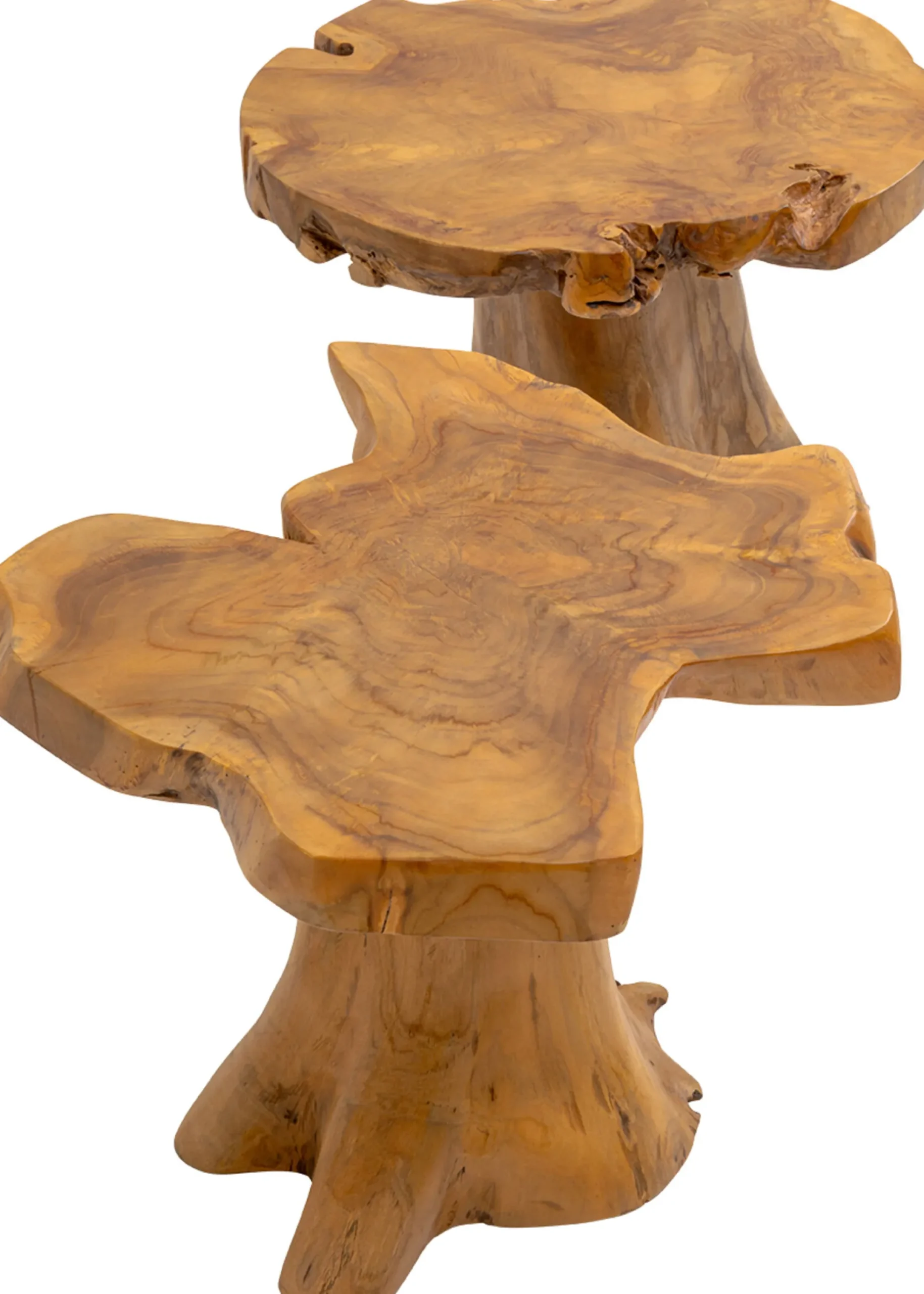 Stolik kawowy Tree 50x50 cm drewniany