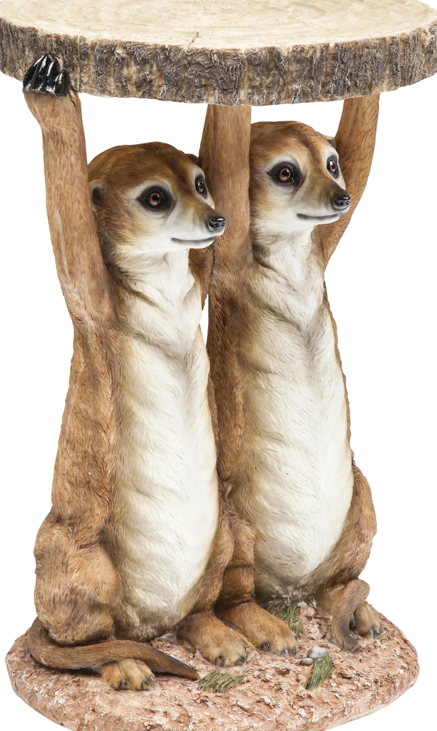 Stolik Meerkat Sisters Ø33 cm kolorowy