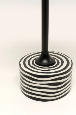 Stolik pomocniczy Domero Swirl Black Ø25cm