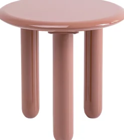 Stolik pomocniczy Eliano Ø50cm czerwony