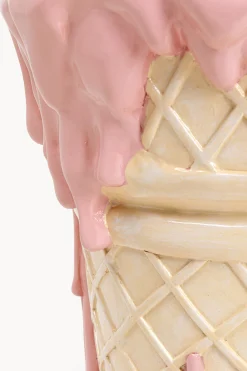 Stolik Pomocniczy Ice Cream Różowy Ø37cm