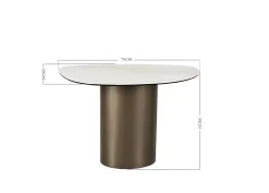 Stolik pomocniczy Paso 75x50cm