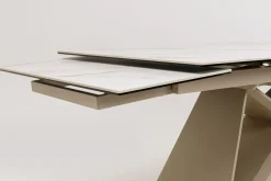 Stół rozkładany Nelly Greige 180(40+40)x90cm
