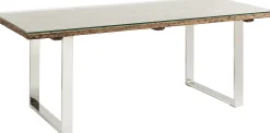 Stół Rustico 200x90 cm brązowy