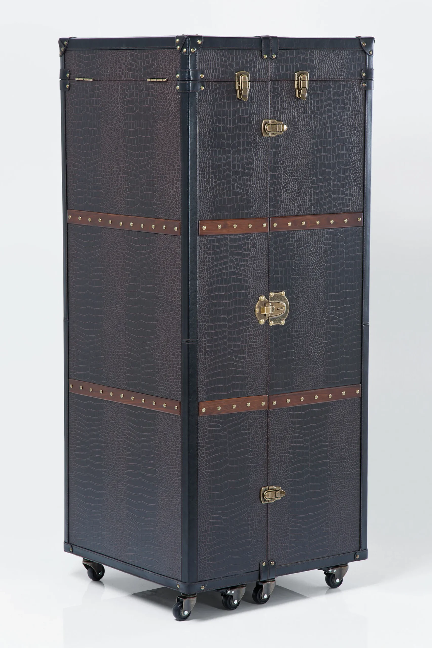Szafa Barowa Colonial 60x153 cm ciemnobrązowa