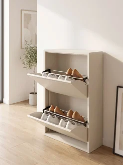 Szafka na buty Caruso Double kremowa (MO)