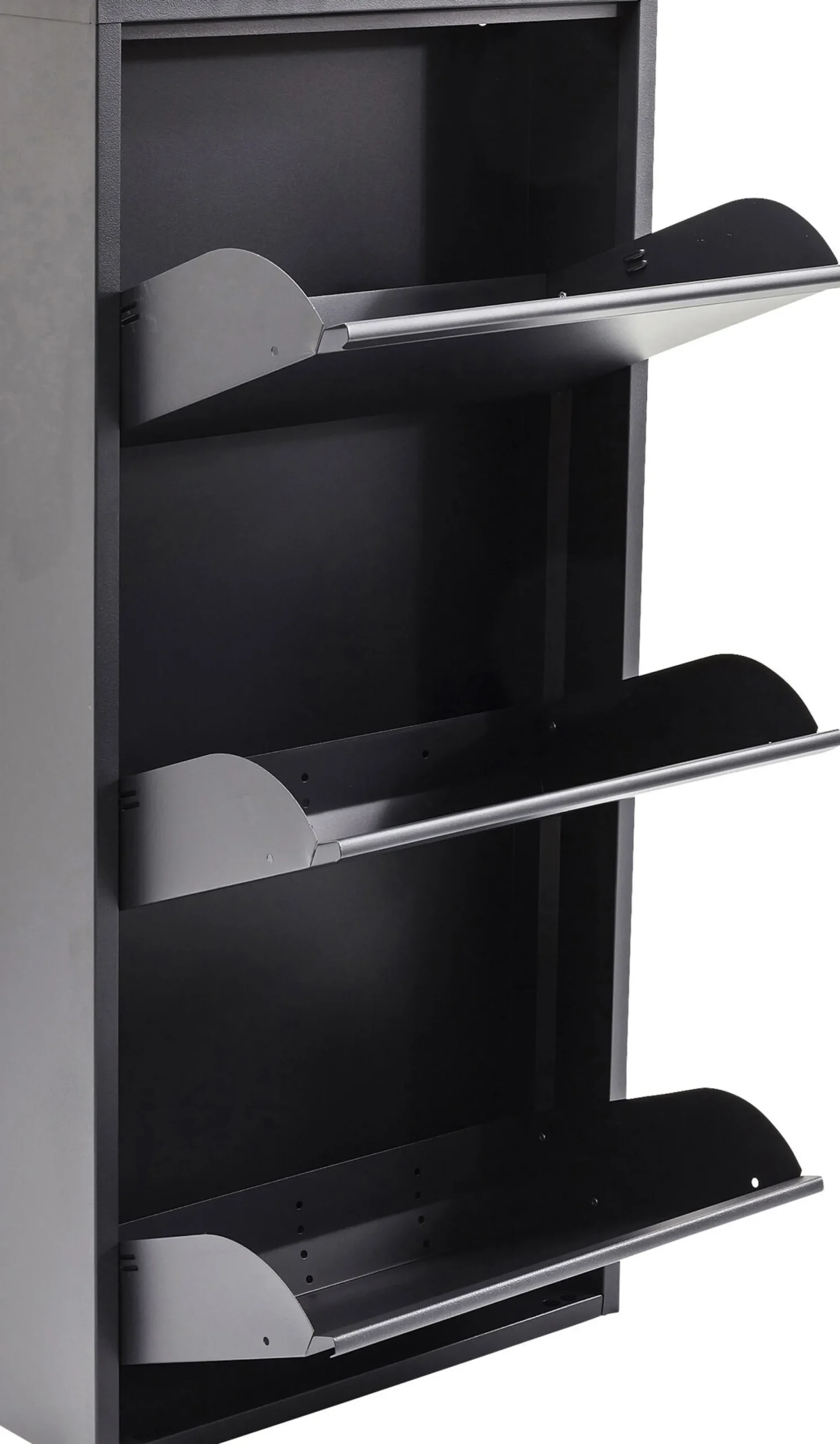 Szafka na buty Caruso MO 50x103 cm antracytowa