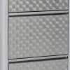 Szafka na buty Caruso MO 50x103 cm srebrna