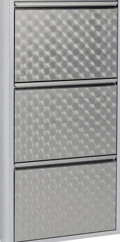 Szafka na buty Caruso MO 50x103 cm srebrna