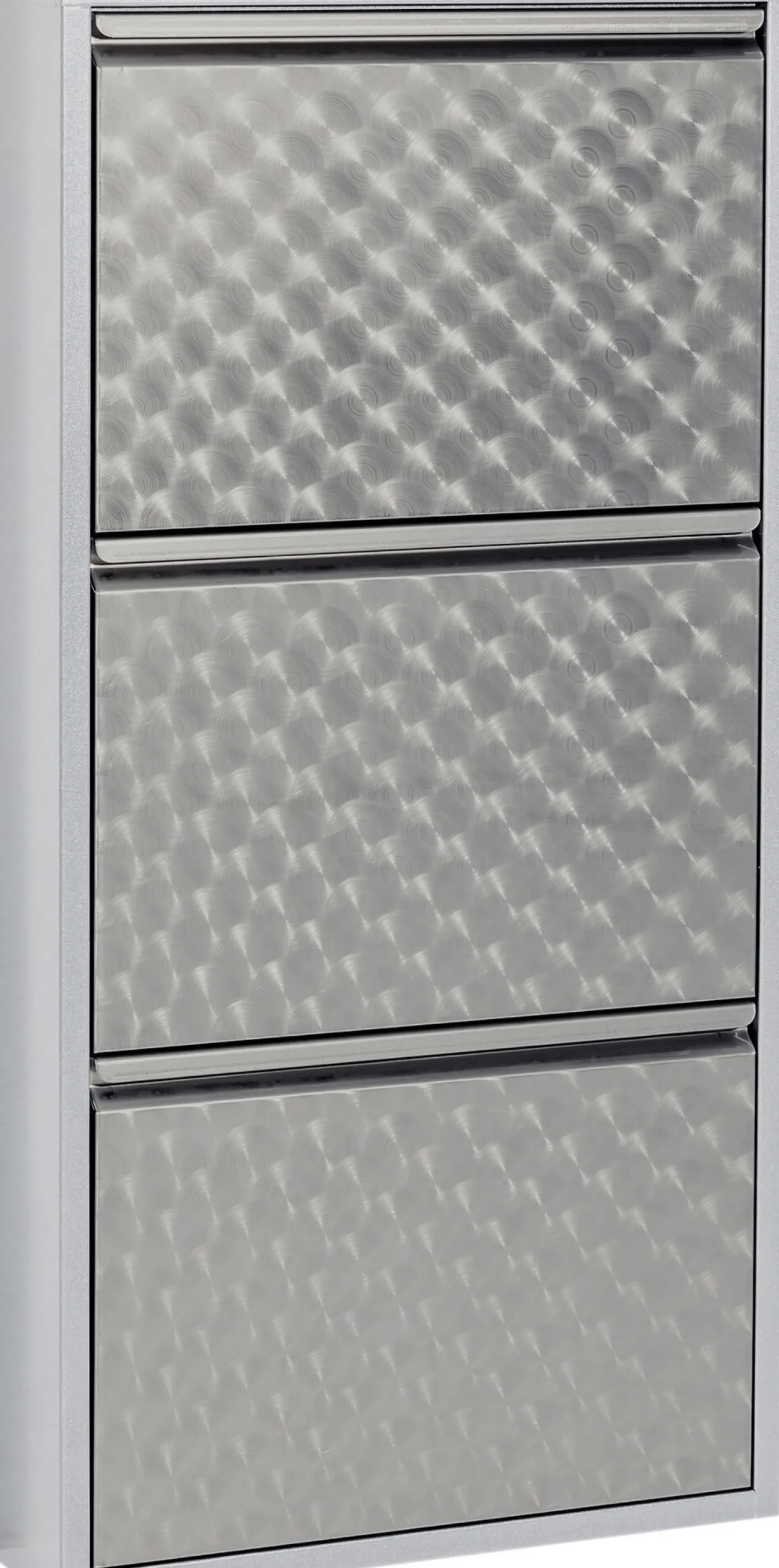 Szafka na buty Caruso MO 50x103 cm srebrna