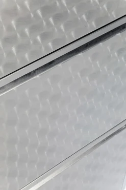 Szafka na buty Caruso MO 50x103 cm srebrna