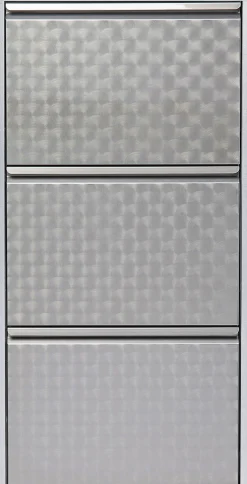 Szafka na buty Caruso MO 50x103 cm srebrna