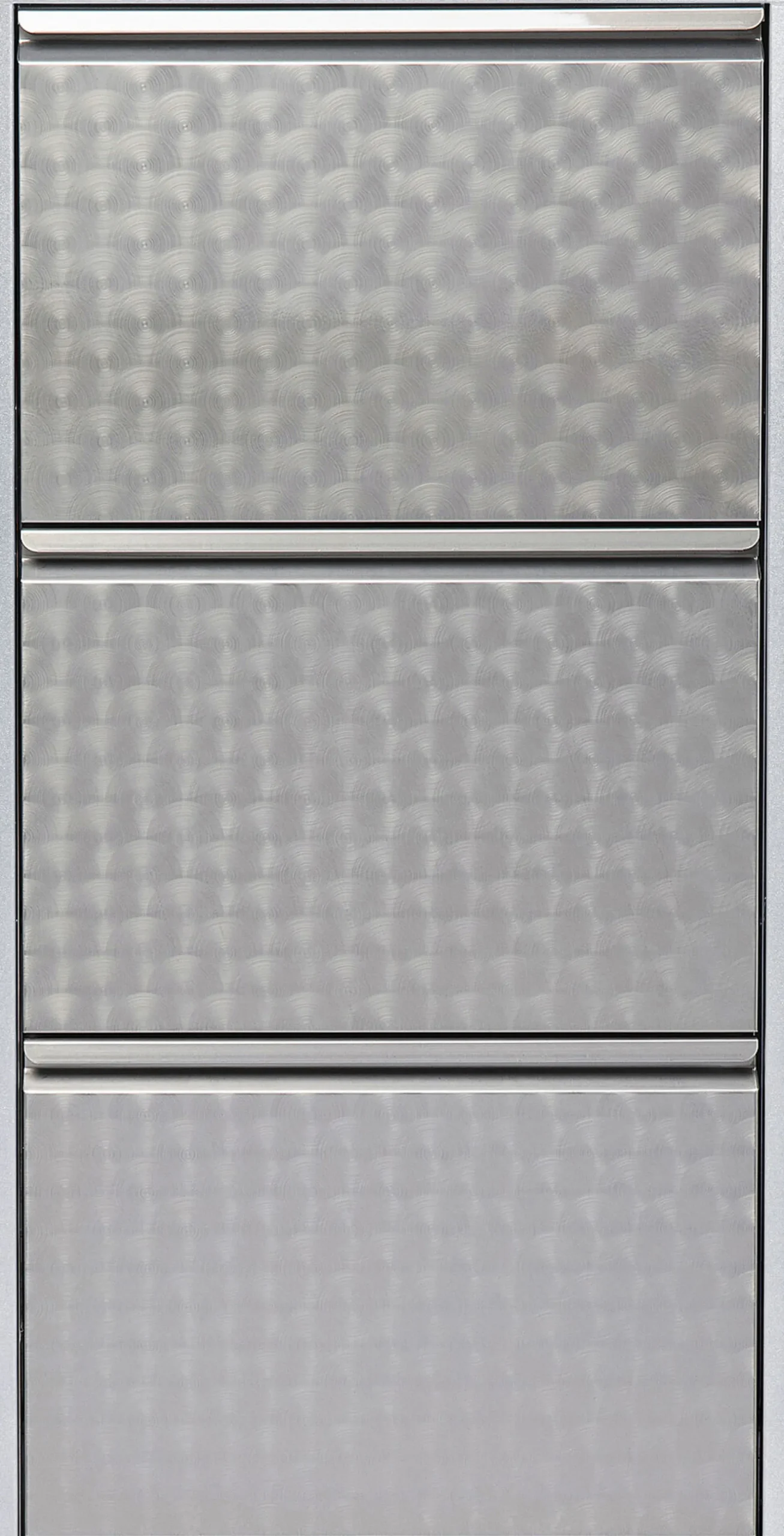 Szafka na buty Caruso MO 50x103 cm srebrna