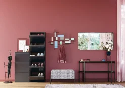 Szafka na buty Caruso MO 50x170 cm w kolorze antracytowym