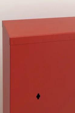 Szafka na Buty Caruso 3 Plus 1 Czerwona