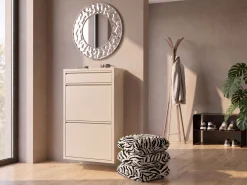 Szafka na buty Caruso 2 Plus 1 kremowa (MO)