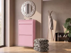 Szafka na buty Caruso 2 Plus 1 różowa (MO)