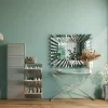 Szafka na buty Caruso 50x103 cm srebrna