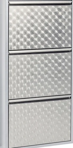 Szafka na buty Caruso 50x103 cm srebrna
