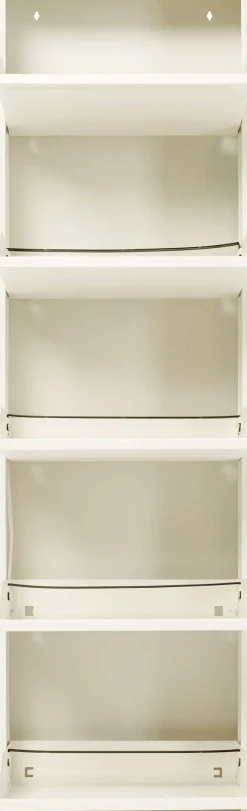 Szafka na buty stalowa kremowa 5 przegródek 50x173 cm