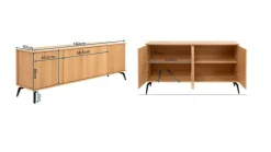Szafka RTV Lars 180x80 cm