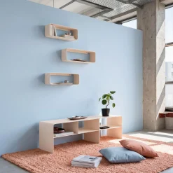 Szafka RTV Lounge M kremowa 90x44cm