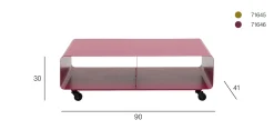 Szafka RTV Lounge M Lime 90x30cm