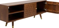 Szafka RTV Muskat 140x50cm brązowa