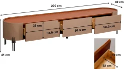 Szafka RTV Tango 200x41cm