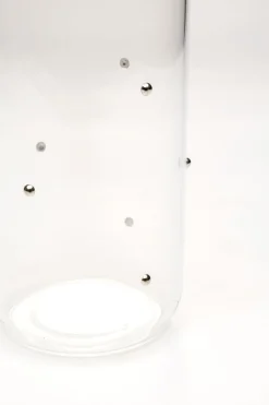 Szklanka Glam Dots Srebrna 14cm