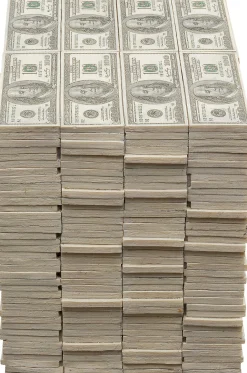 Taboret Dollar 28x38 cm biały