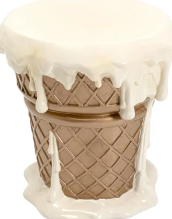 Taboret Ice Cream Vanilla Ø37cm