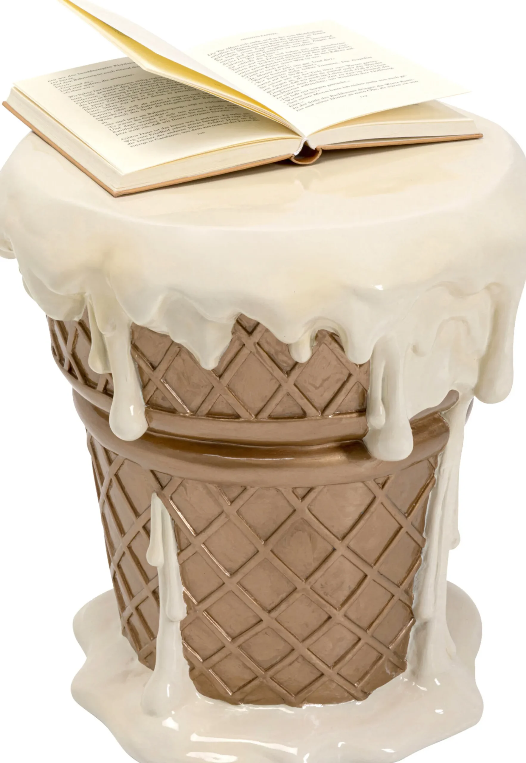 Taboret Ice Cream Vanilla Ø37cm