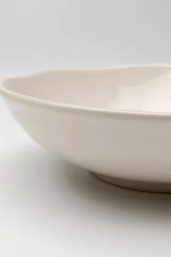 Talerz Głęboki Organic Kremowy Ø22cm
