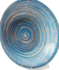 Talerz głęboki Swirl Ø21 cm niebieski