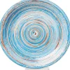 Talerz Swirl Ø27 cm niebieski