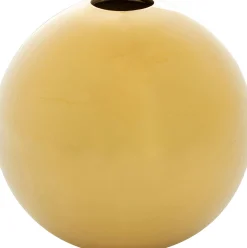 Wazon ceramiczny złoty Ø15 cm