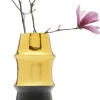 Wazon Ciera Ø14x35 cm czarno-złoty