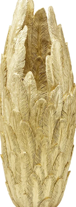 Wazon Feathers Ø34x80 cm złoty