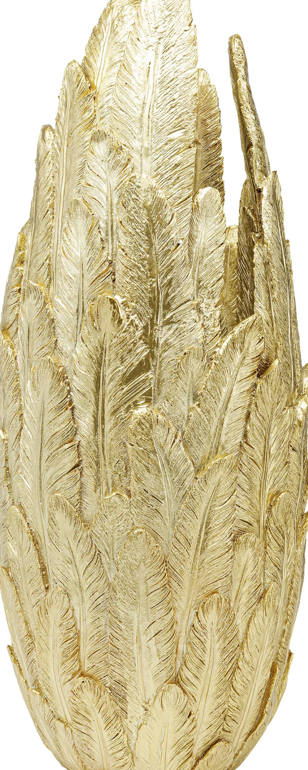 Wazon Feathers Ø34x80 cm złoty