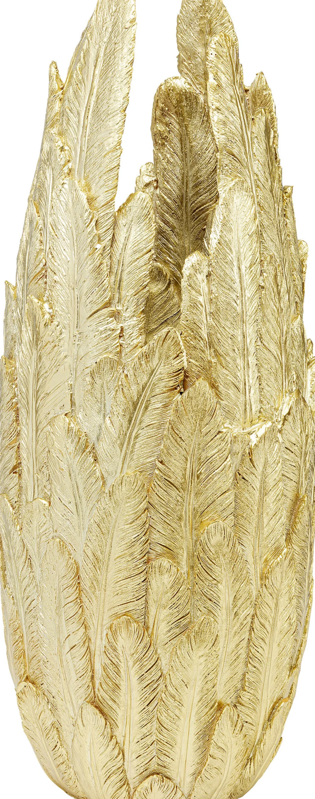 Wazon Feathers Ø34x80 cm złoty