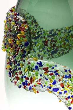 Wazon Glitter Circle 33cm
