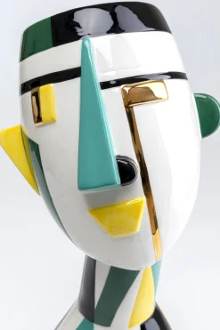 Wazon Happy Face 21x43 cm kolorowy