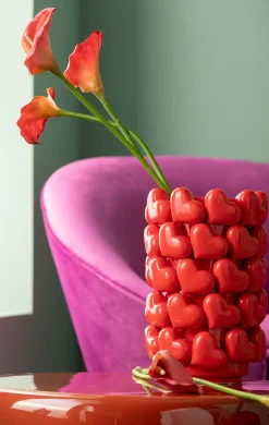 Wazon Hearts 33cm