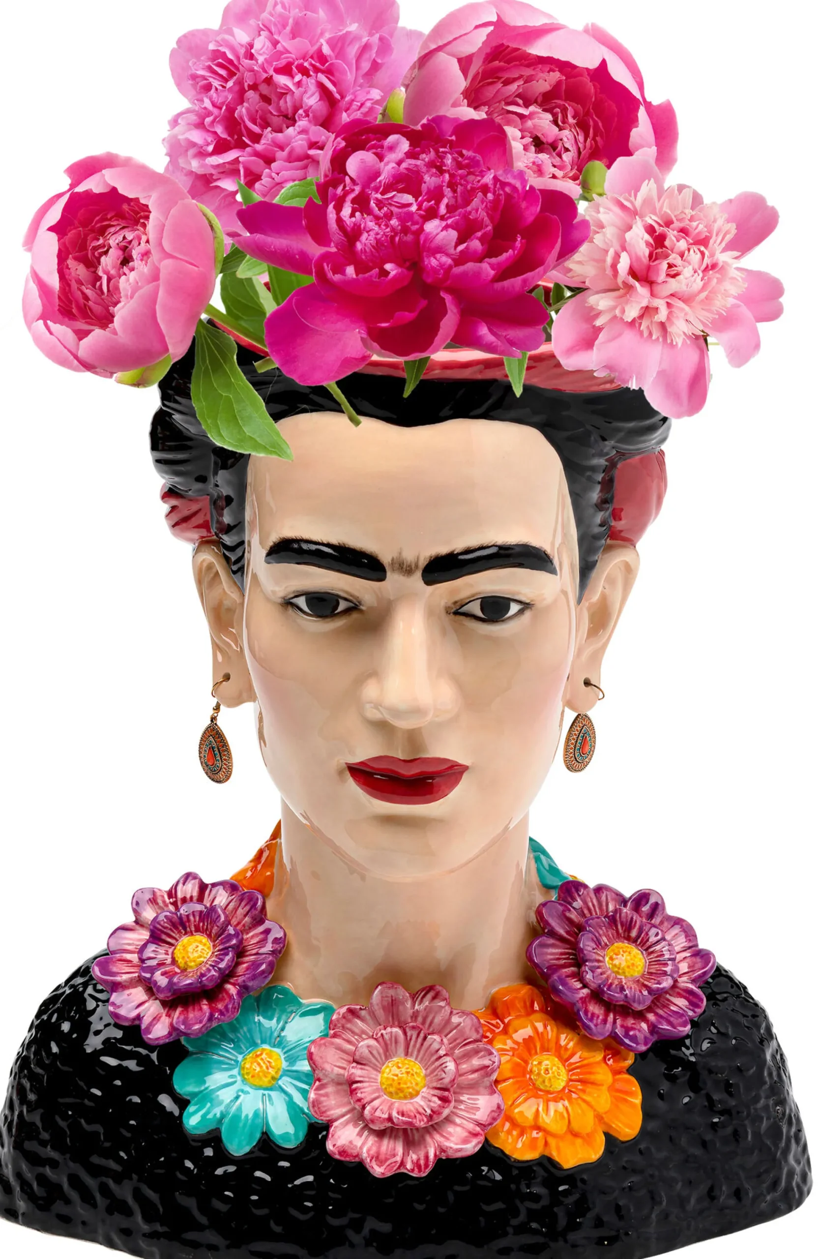 Wazon Muse Flowers 29x34 cm kolorowy