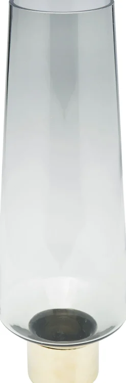 Wazon Noble Ring Ø14x40 cm szary