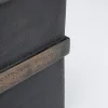 Wazon Paro 25x16 cm aluminium ciemnobrązowy