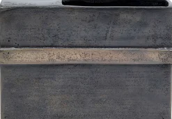 Wazon Paro 25x16 cm aluminium ciemnobrązowy