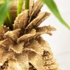 Wazon Pineapple 25x50 cm złoty