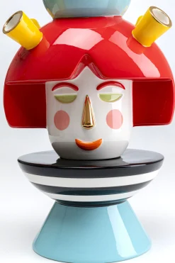 Wazon Puppet Girl 21x36 cm kolorowy